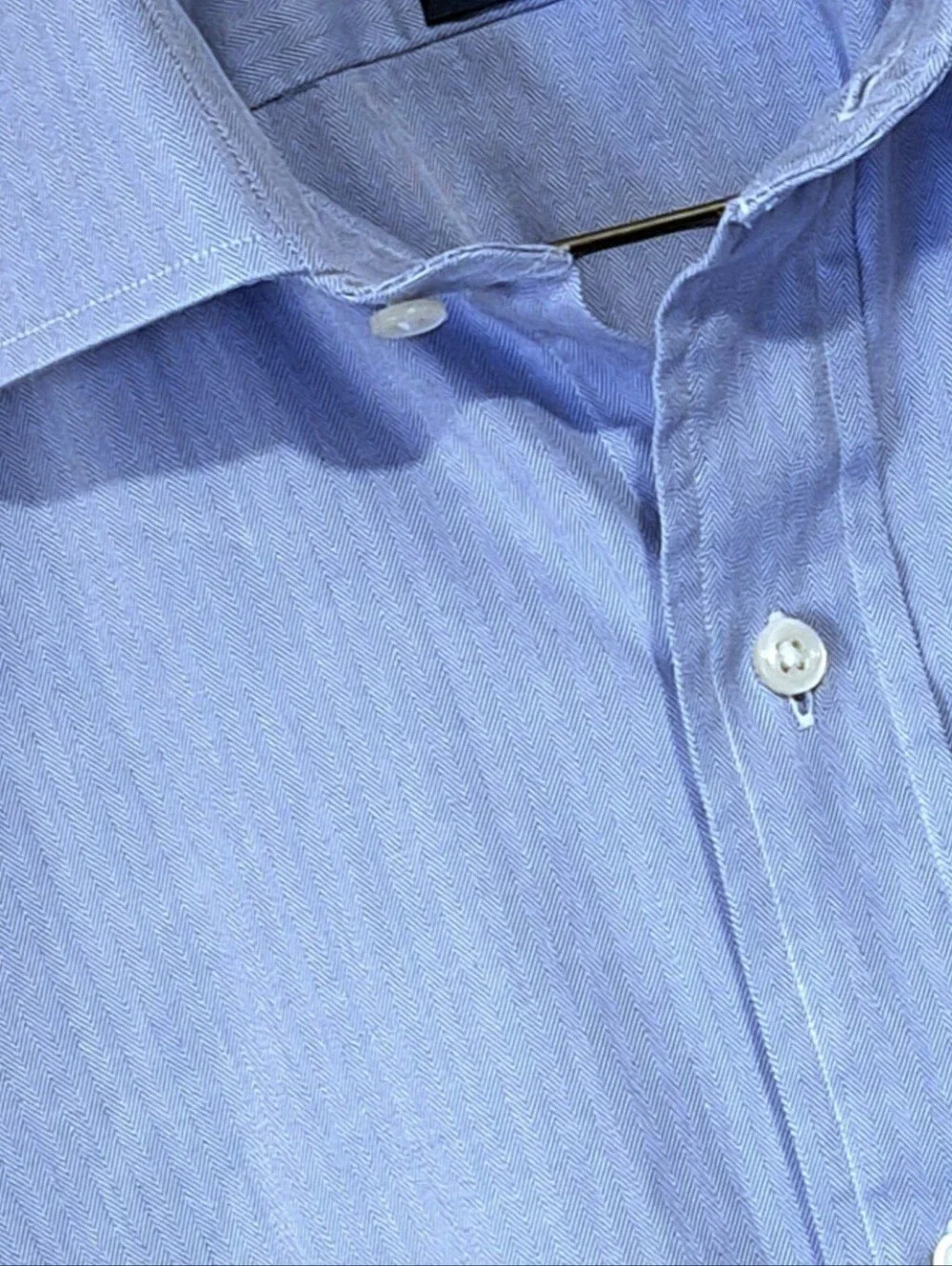 'POLO' Ralph Lauren blue Regent Classic fit dress shirt, long sleeve, 16 x 34/35